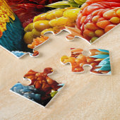 コジカラフルーお洒落パステルフェアリティタウン ジグソーパズル (側面)