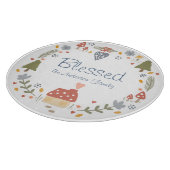 コジパーソナライズされたー賛美カントリーコテージハイゲ カッティングボード (角)