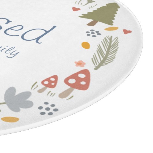 コジパーソナライズされたー賛美カントリーコテージハイゲ カッティングボード (角)