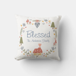 コジパーソナライズされたー賛美カントリーコテージハイゲ クッション