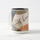 コジパーソナライズされたー・ボヘミアン ツートーンマグカップ (正面左)