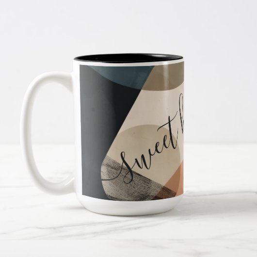 コジパーソナライズされたー・ボヘミアン ツートーンマグカップ (左)