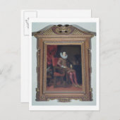 コジモ2世・デ・メディチ(1590-1621)の肖像(油彩) ポストカード (正面/裏面)