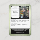 コスカード |コスプレトレーディングカスタムカード 名刺 (裏面)