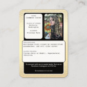 コスカード |コスプレトレーディングカスタムカード 名刺 (裏面)