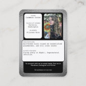 コスカード |コスプレトレーディングカスタムカード 名刺 (裏面)