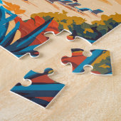 コスギリシャトラベルアートヴィンテージ ジグソーパズル (側面)