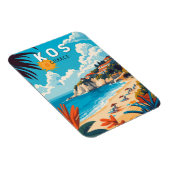 コスギリシャトラベルアートヴィンテージ マグネット (右側)