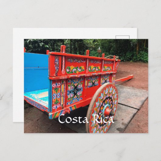 コスタカラフルリカのカートはがき ポストカード (正面/裏面)