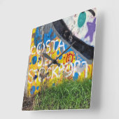 コスタデルストックポート スクエア壁時計 (傾斜)