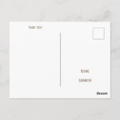 コスタデルソルスペインの休日地中海のはがき ポストカード (裏面)