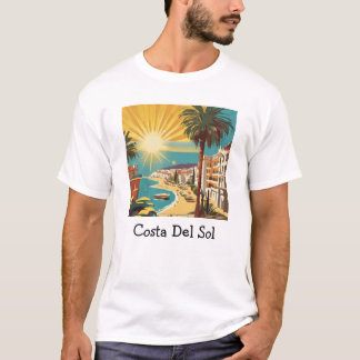コスタデルソルSpain – グラフィック旅行Tee Tシャツ