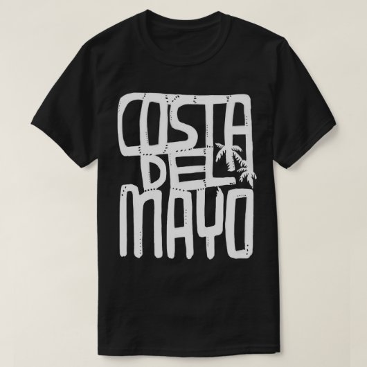 コスタデルマヨアイリッシュサマーマおもしろいヨ1 Tシャツ (デザイン正面)