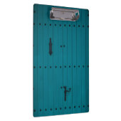 コスタブラバスペインのブルーコースタルドア クリップボード (右)