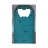 コスタブラバスペインのブルーコースタルドア クレジットカード栓抜き (裏面)