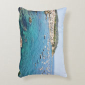 コスタブラバスペインシーニックブルー海トラベル写真 アクセントクッション (正面(垂直))