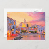 コスタブラバスペインパステルス ポストカード (正面/裏面)