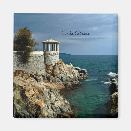 コスタブラバ，スペイン  マグネット (正面)