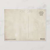 コスタリカからの挨拶 ポストカード (裏面)