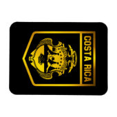 コスタリカのエンブレム マグネット (横)