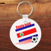 コスタリカのサッカーチーム キーホルダー (正面)