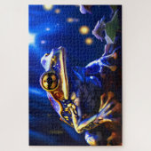 コスタリカのジグソーパズルカエルのコレクション ジグソーパズル (縦)