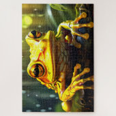 コスタリカのジグソーパズルカエルのコレクション ジグソーパズル (縦)