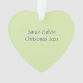 コスタリカのハチド飛んでいるリが花に咲く オーナメント (裏面)