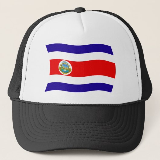 コスタリカの国旗ハット キャップ (正面)