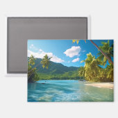 コスタリカの島の楽園 マグネット (正面/裏面)