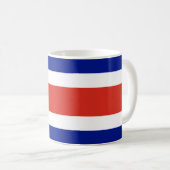 コスタリカの市民旗 コーヒーマグカップ (正面右)