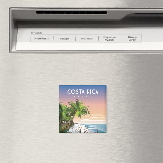 コスタリカの旅行磁石 マグネット (インサイチュ (食洗機))