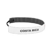 コスタリカの旗のヘッドバンド アスレチックヘッドバンド (左)