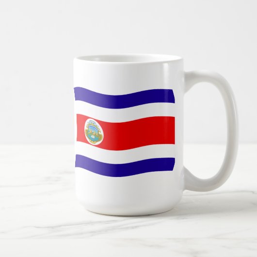 コスタリカの旗マグ コーヒーマグカップ (右)