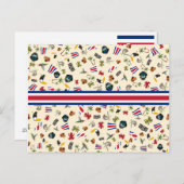 コスタリカの有名なアイテム – ジャングルからの挨拶 ポストカード (正面/裏面)