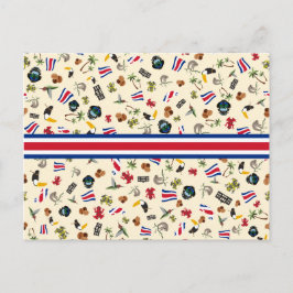 コスタリカの有名なアイテム – ジャングルからの挨拶 ポストカード