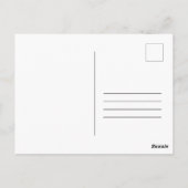 コスタリカの木の写真はがき ポストカード (裏面)