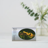 コスタリカの毒ビパーヘビ 名刺 (スタンド正面)