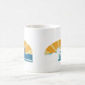 コスタリカの波 コーヒーマグカップ (中央)