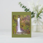 コスタリカの滝 ポストカード (スタンド正面)