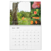 コスタリカの熱帯カレンダー2010年- 2011年 カレンダー (3月 2027)