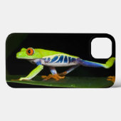 コスタリカの目が赤いアマガエル(Agalychnis Case-Mate iPhoneケース (裏面 (横))
