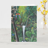 コスタリカの雨林 カード (黄色い花)