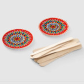 コスタリカオキサートホイールアート ハンドファン (組立なし)