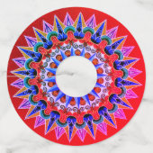 コスタリカオキサートホイールアート ワイングラスタグ (裏面)