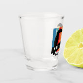 コスタリカカラフルトゥーカンプラヴィダ ショットグラス (左)
