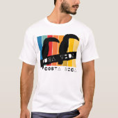 コスタリカカラフルトゥーカンプラヴィダ Tシャツ (正面)