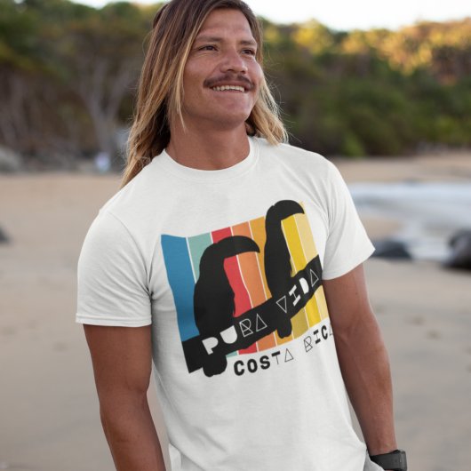 コスタリカカラフルトゥーカンプラヴィダ Tシャツ