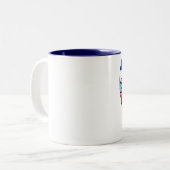 コスタリカガール ツートーンマグカップ (正面左)