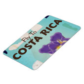 コスタリカクラシックヴィンテージ旅行ポスター マグネット (左側)